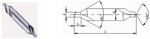 不帶護錐中心鉆-A型 不帶護錐中心鉆-A型